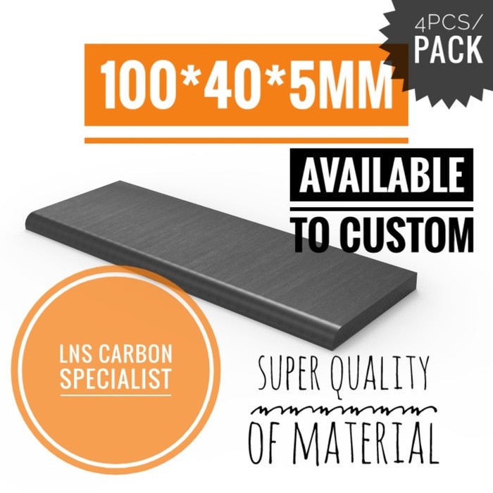 

carbon vane 100x40x5 isi 4pcs