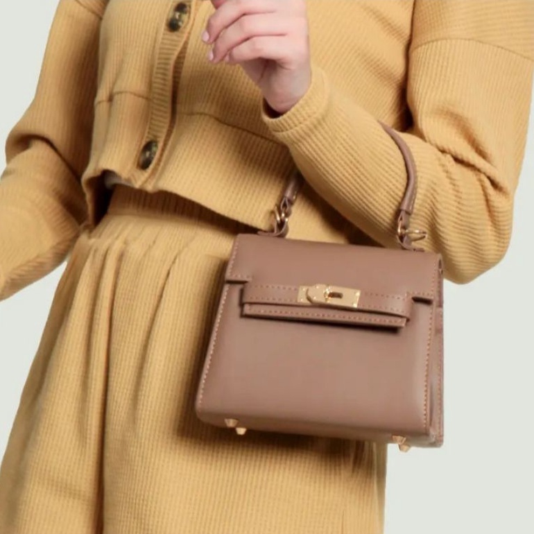 S3A_STORE TAS FASHION WANITA SELEMPANG DAN JINJING CEWEK PLAVIA SLING AND HAND BAG