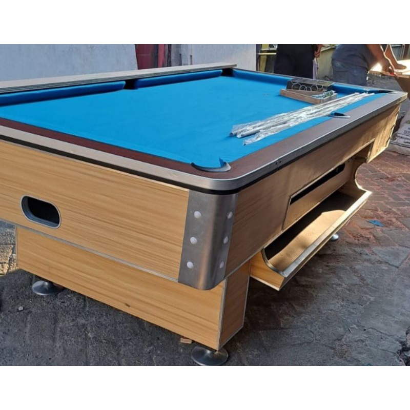 Meja Billiard Biliard Bilyard Pool Table7ft Batu Marmer Bonus Komplit
