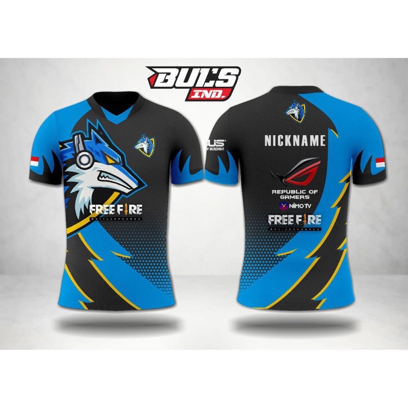 Baju gaming ff