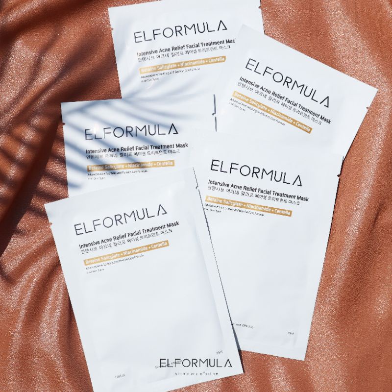 ELFORMULA Intensive Acne Relief Facial Treatment Mask