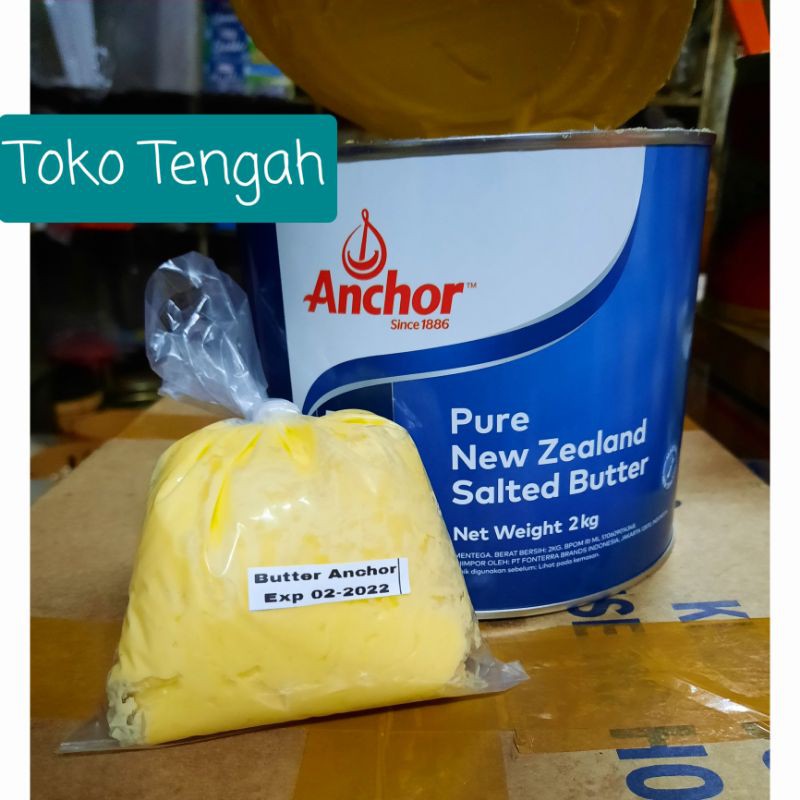 BUTTER ANCHOR 250GR ECER/ANCHOR SALTED BUTTER