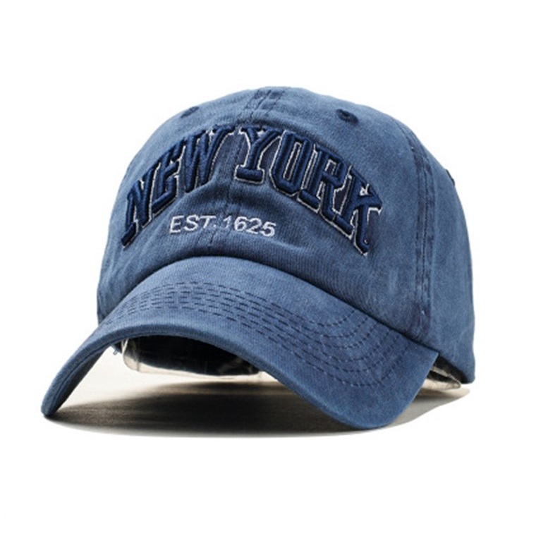 Baseball cap NEW YORK Embroidered hip hop snapback adjustable BROWN Olahraga Sport Terbaru Kekinian 