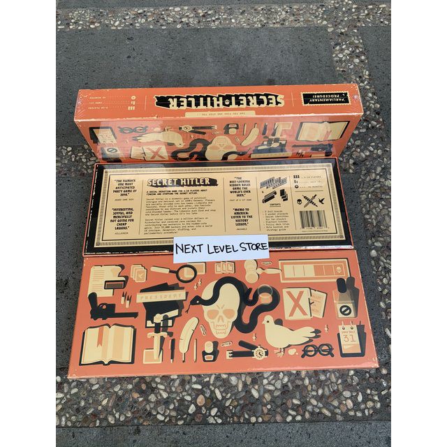 Secret Hitler Board Game - ANTI HUMAN CARD Board Games Card Game NEW READY STOCK