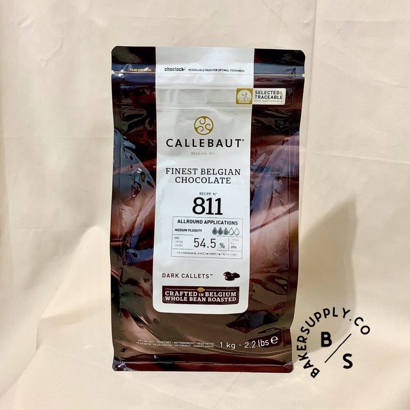 

callebaut 811 well bitter 54.5% cocoa 500gr