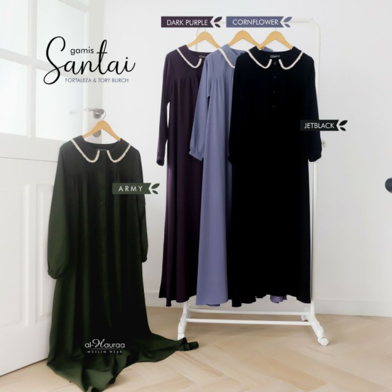 Gamis Santai bahan Fortaleza - Toryburch by AlHauraa