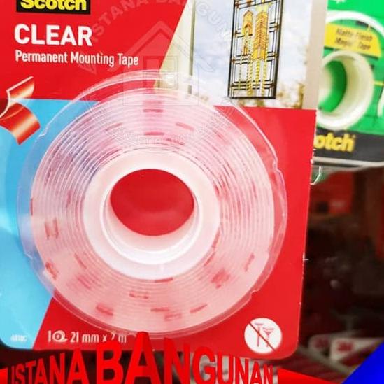 

➯ Scotch Clear Mounting Tape 3M 4010C 21mm X 2M Double Tape ✤