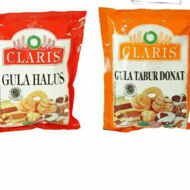 

Claris gula halus gula tabur 250gr