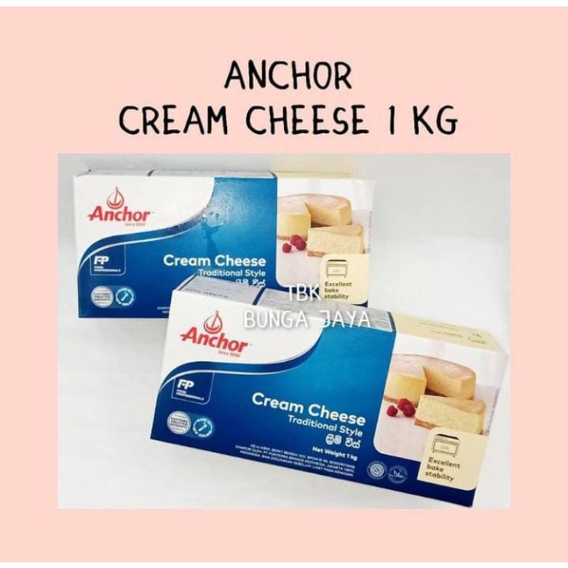 

ANCHOR CREAM CHEESE 1kg ( Norepack)