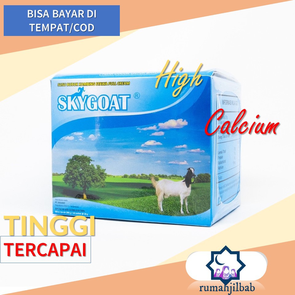 

2 buah Susu Peninggi Badan Etawa Kalsium Tinggi