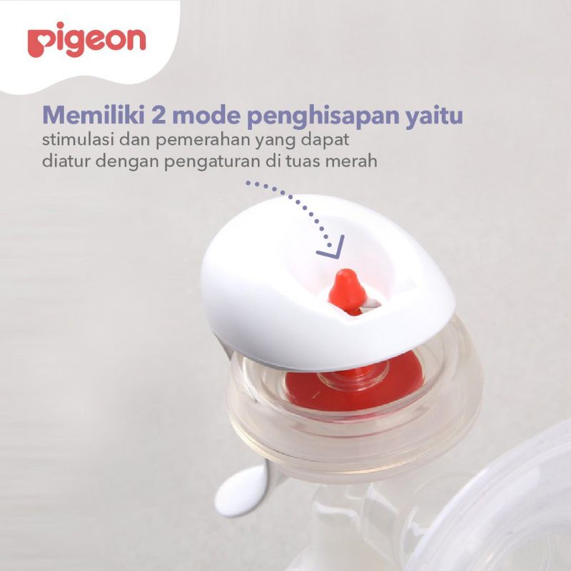 PIGEON BREAST PUMP MANUAL/POMPA ASI MANUAL PIGEON