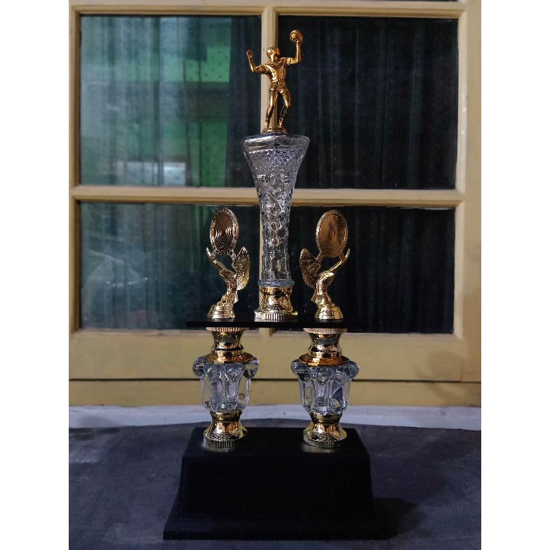 custom order piala kaca 3 pcs