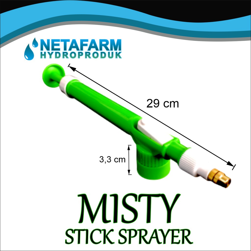 Alat Semprot HEAD / KEPALA Stick Sprayer MISTY ( warna Hijau )