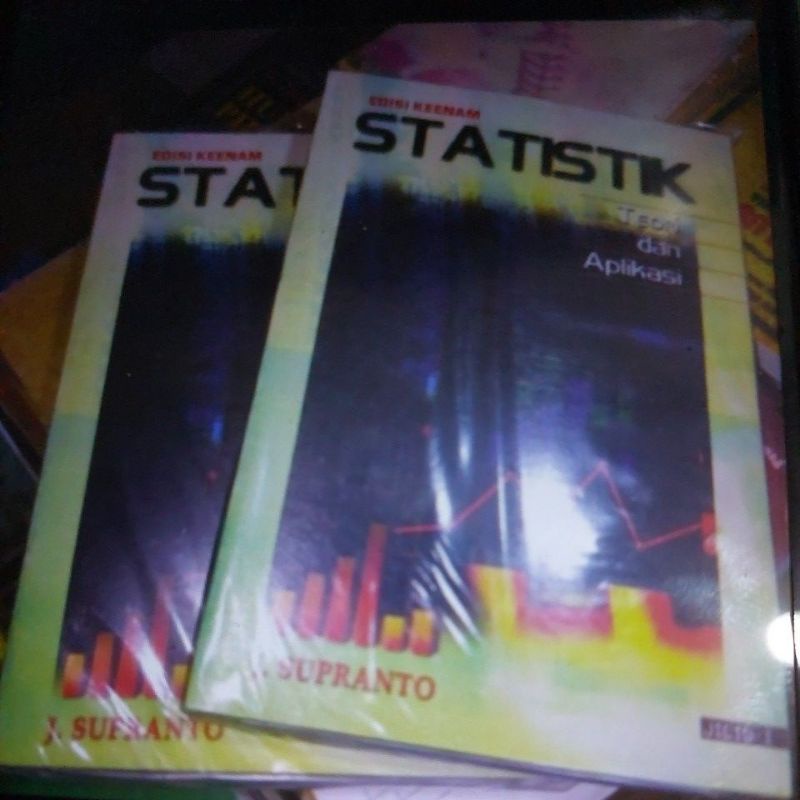 

statistik teori dan aplikasi edisi keenam 6 jilid 1 j supranto