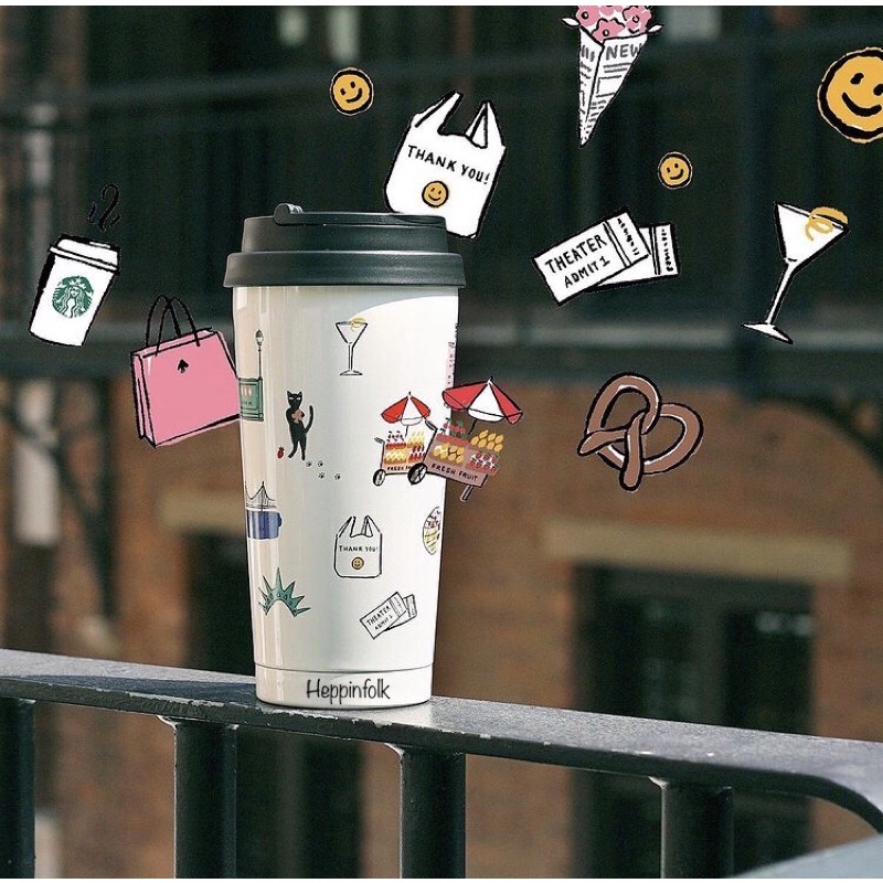 Tumbler Starbucks Kate Spade NYC Icone 16oz