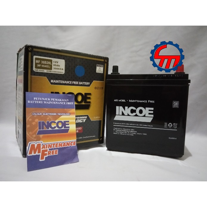 Aki accu Kering Incoe Astra MF NS40ZL35Ah jazz city freed mobilio brio