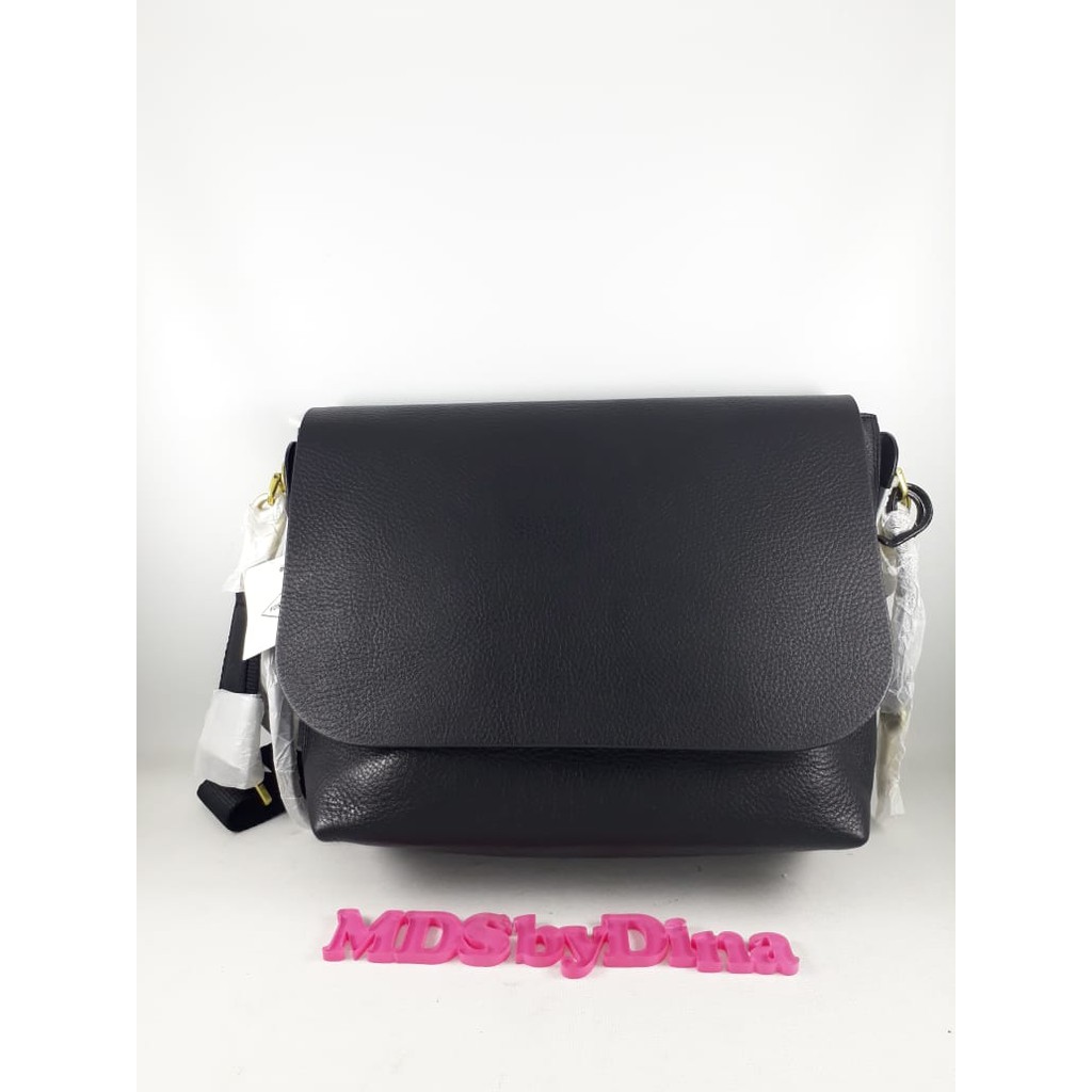 Fossil Maya Flap Crossbody Black