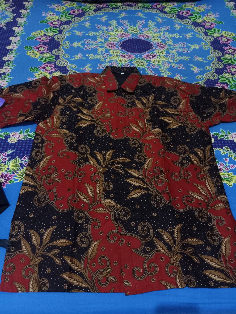 Baruno Batik Lengan Panjang Full Furing Katun Primisima Hq Size M-xxl Batik Solo Sm Batik