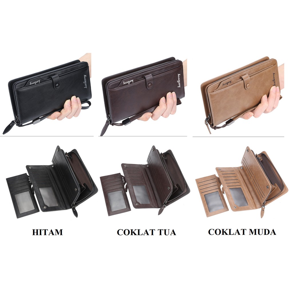 Dompet BAELLERRY Original S6703 Panjang 20 Slot