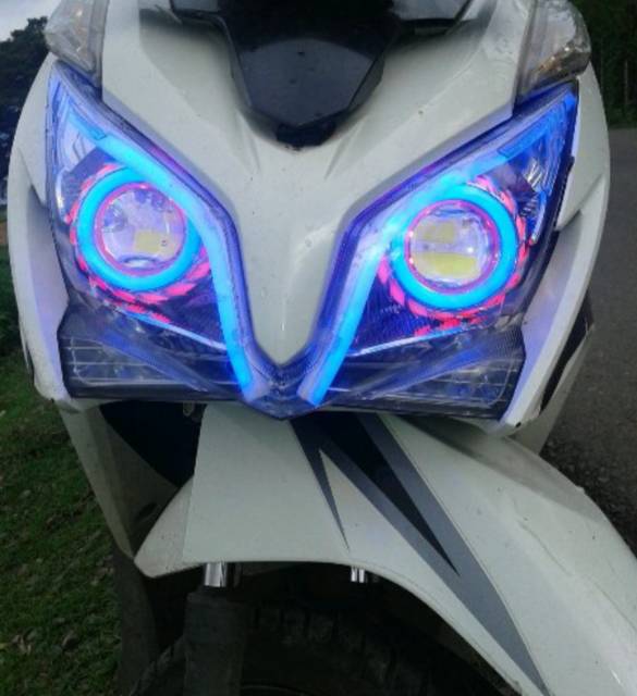 [COD] Sepasang alis lampu mobil sein running 60cm