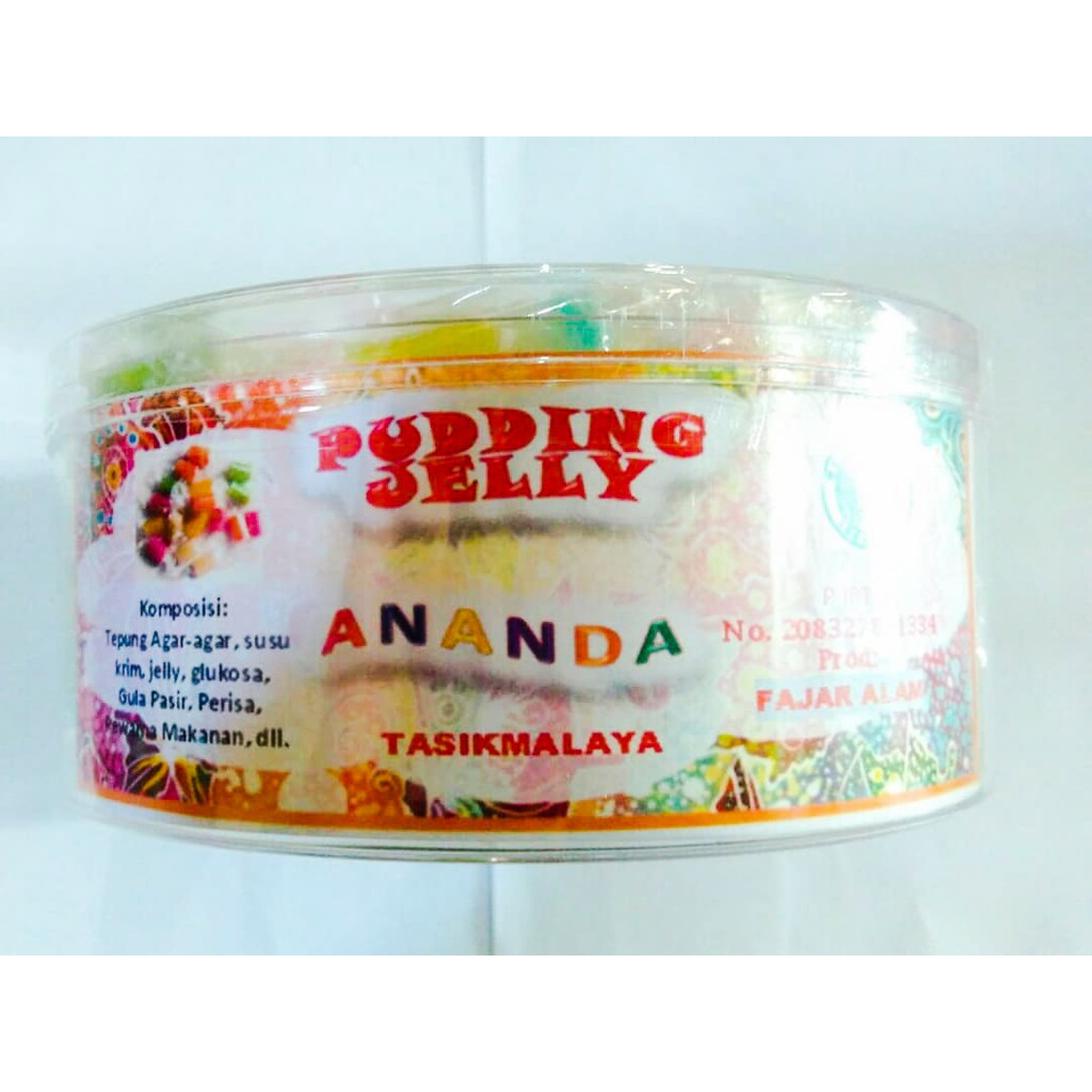 

Pudding jelly Ananda Kemasan Toples