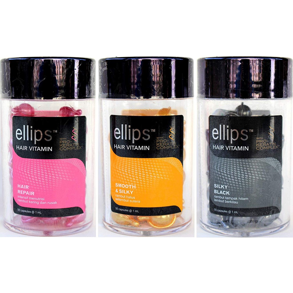 Ellips Hair Vitamin  Pro Keratin Complex Kemasan  Botol  