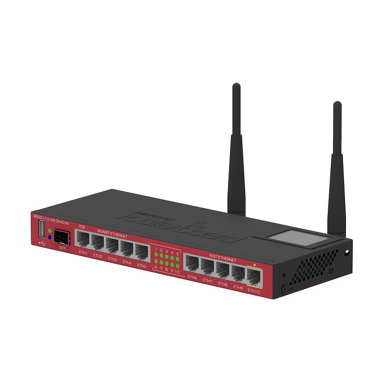 Networking Mikrotik RB2011UiAS-2HND-IN - Wifi Router 10 Port