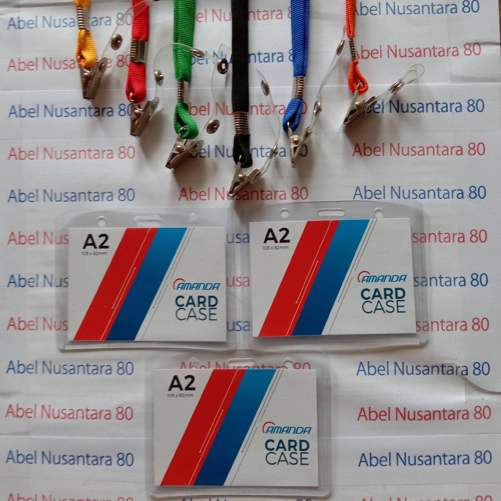 

Paket Card Case A2 dengan Tali Jepit 1cm