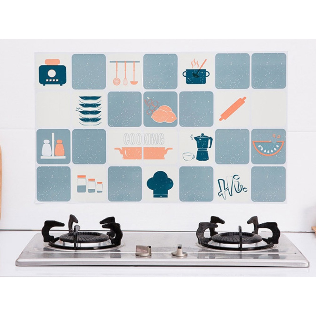 Adda Home - Wall Sticker Dinding Dapur Anti Minyak dan Dekorasi