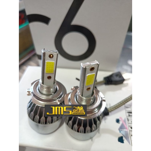 lampu depan led/bohlam depan led tipe h7 grade a C6 ninja 250 fi ninja 250 karbu R25