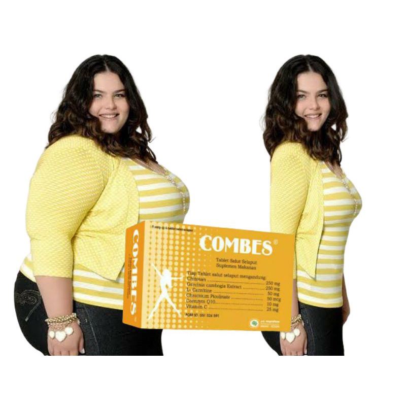 Combes Tablet Obat Pelangsing Diet Per Box Isi 30 Tablet