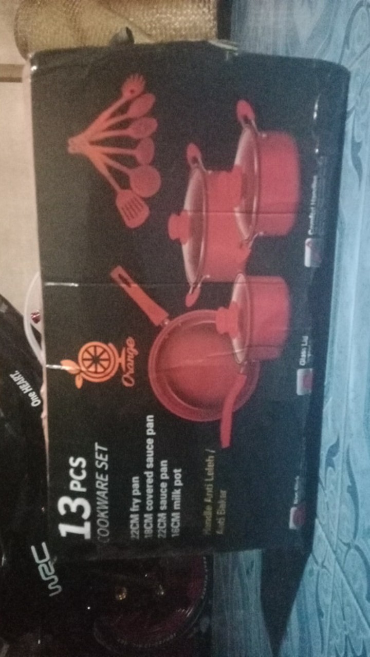 [serbu Murah] Panci Set 13 Cookware Tutup Kaca Serbaguna Termurah