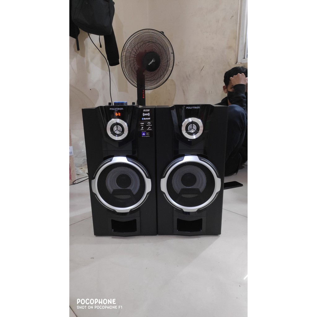 PROMO POLYTRON SPEAKER AUDIO PAS 8F12 PAS8F12 USB BLUETOOTH