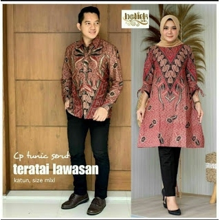 Batik couple Teratai lawasan