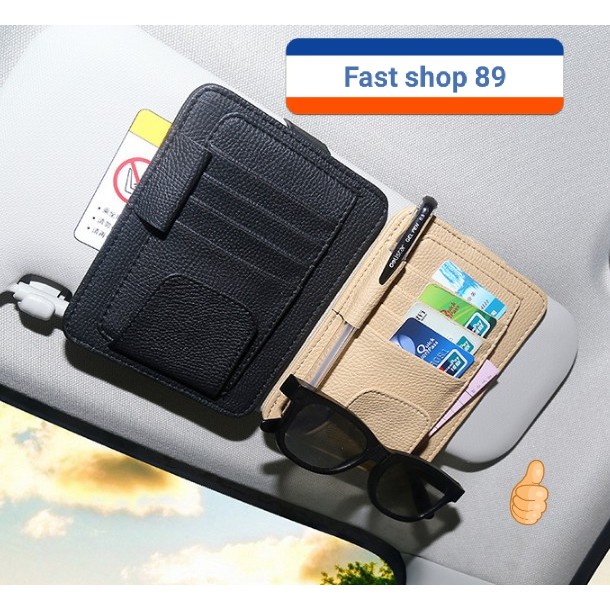 DOMPET KARTU SELIPAN ANTI SILAU MOBIL / DOMPET SELIPAN KARTU