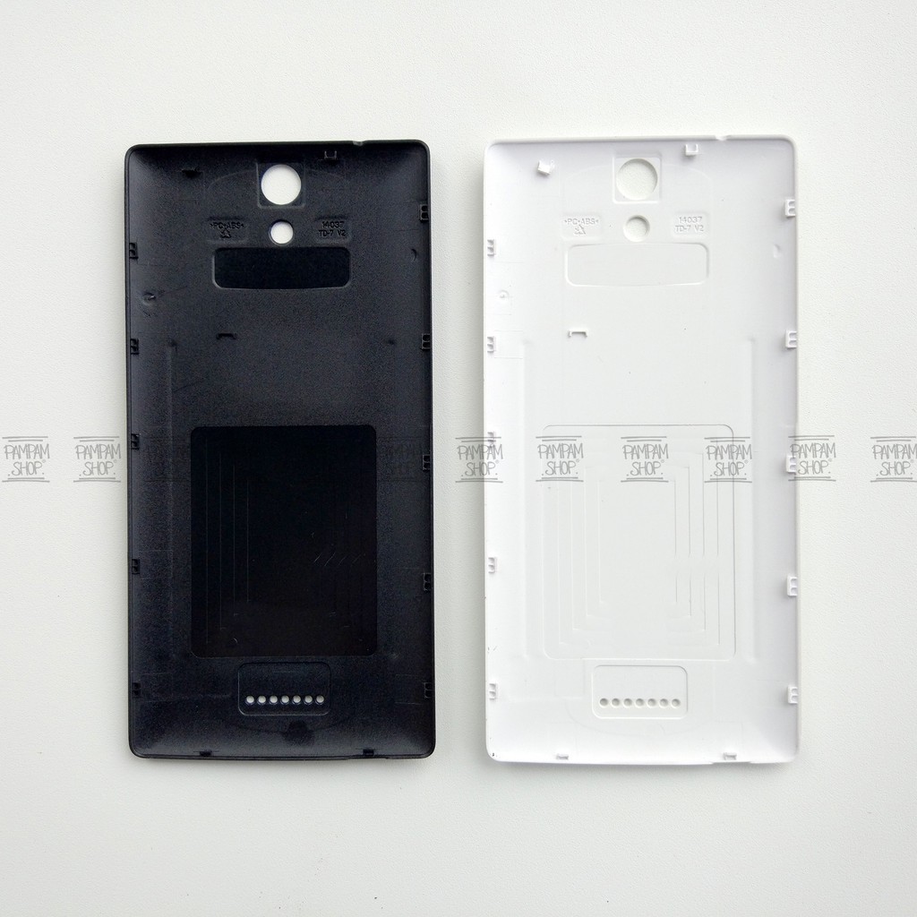 Tutup Belakang Baterai Casing Backdoor Back Door Cover Oppo Mirror 3 R3001 Original OEM Hitam Putih