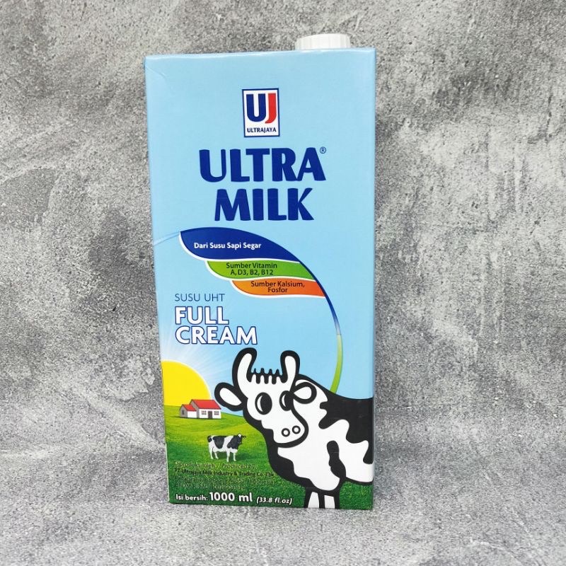 Susu Ultramilk 1000ml Fullcream/Coklat/UHT 1literan