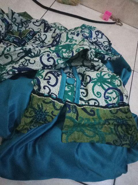 Maura Couple - Sania Ruffle Batik Couple Ori Ndoro Jowi Dnt Garansi Termurah Shopee - Batik Couple