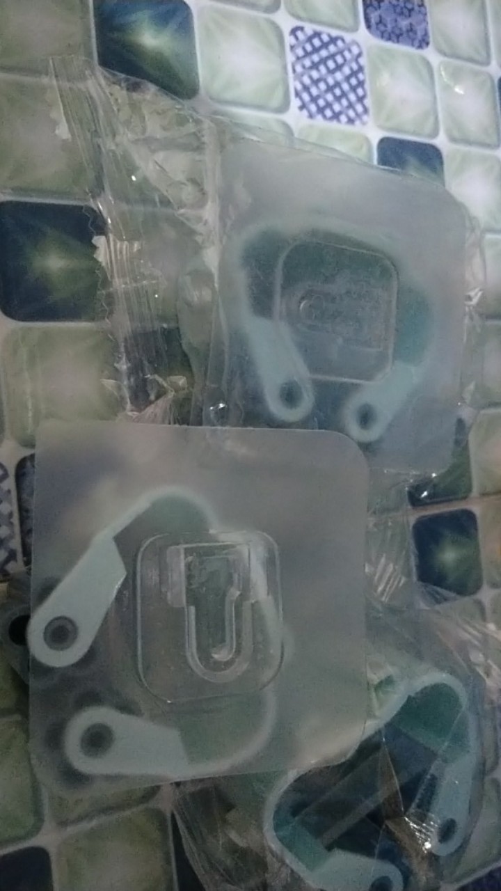 [jualserbada18](00094) Holder Sapu & Pel Untuk Toilet / Penjepit Gantungan (baru)