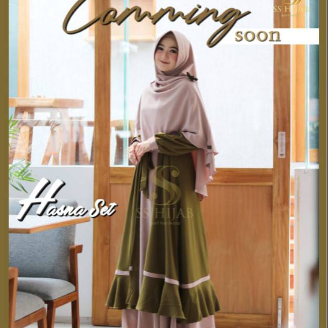 Gamis Hasna Set Original By SS Hijab