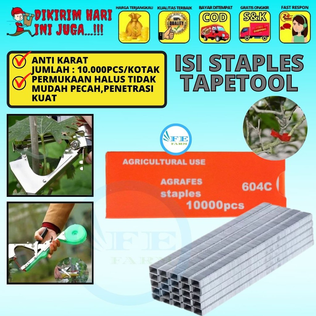 Staples Tapetool Isi Ulang Atau Refil Staples FEFARM