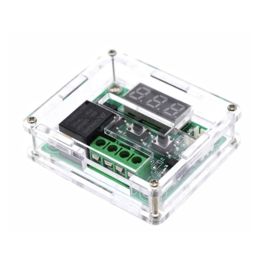Case Acrylic W1209 Temperature Control Box kotak W 1209 chassis clear