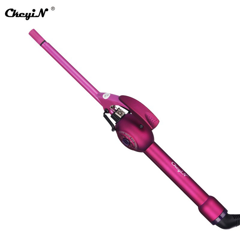 

CkeyiN 9mm Curling Iron Wand Ketat Spiral Kecil untuk Wanita Pria Anak