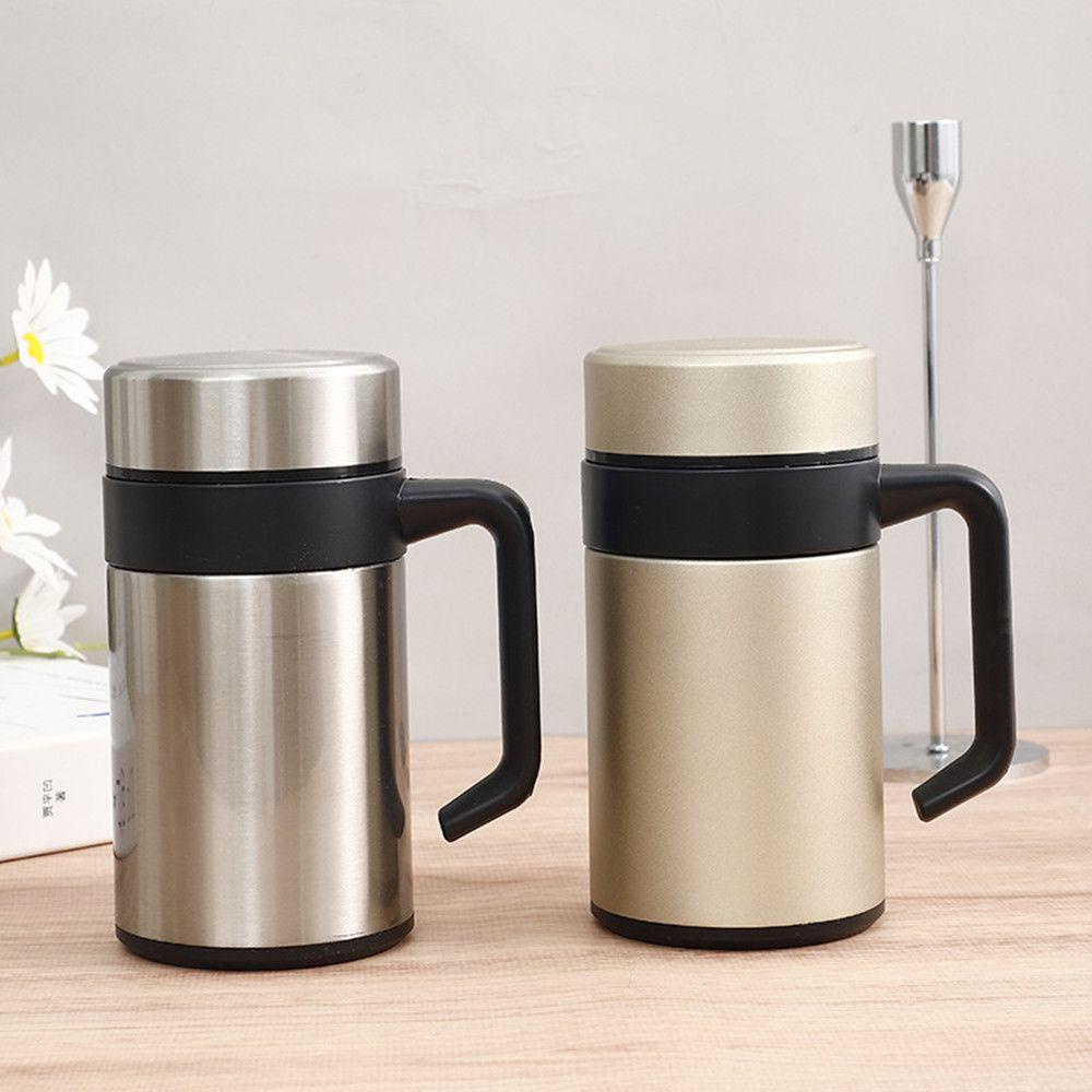 Preva 500ml Botol Air Minum Anti Bocor Water Mug Thermal Flask Mug Kopi