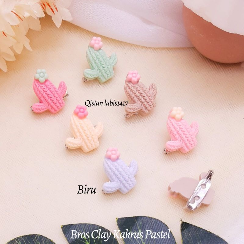 Bros Clay Pastel Kemasan/6 pcs