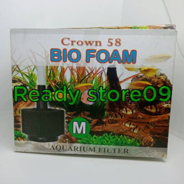 Bio foam filter aquarium size M / Bio sponge filter  aquarium ukuran M