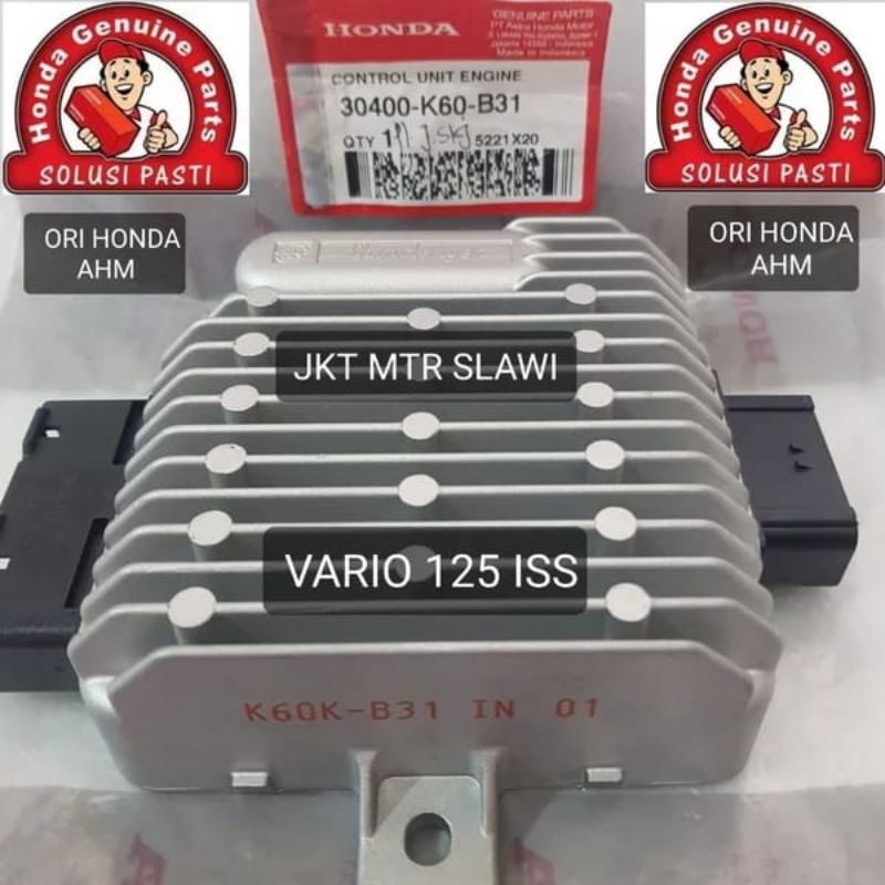 30400-K60-B31 Ecu ecm vario 125 led iss ori Honda