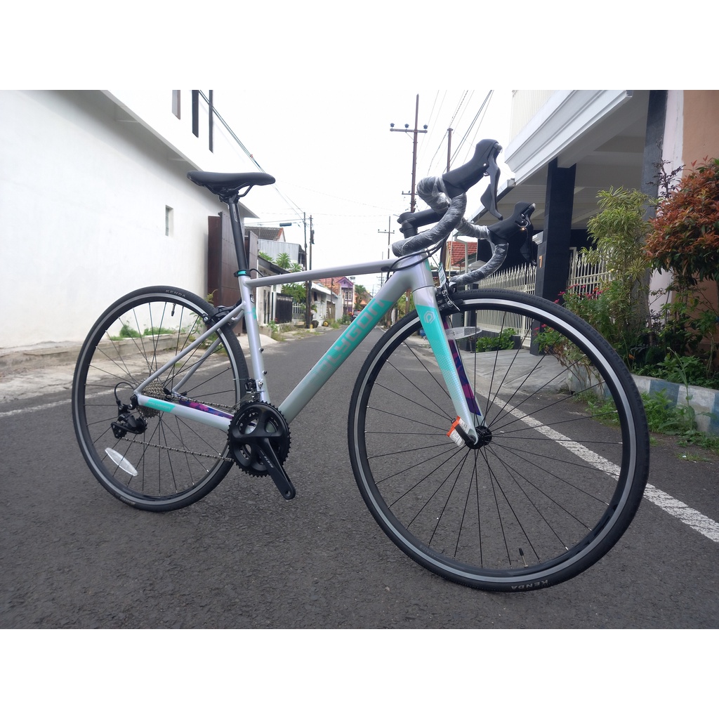 Fullbike Roadbike Polygon Strattos S5 Ban 700C Size S