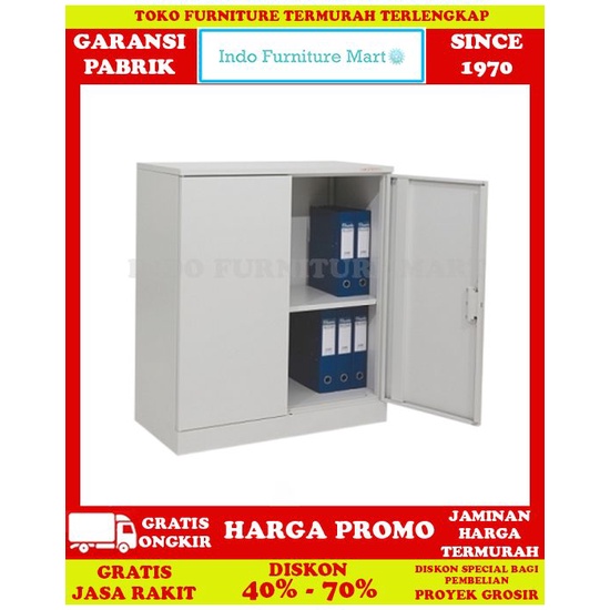 Lemari Arsip Filing Cabinet Kantor Besi Chitose Inexto 1020 Sl Do