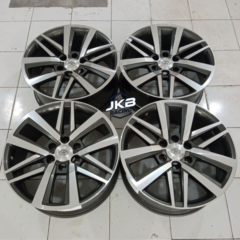 Velg Mobil Bekas Replika Fortuner Ring 20 lebar 8.5 pcd 6x139.7 Et 25